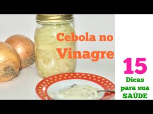 Cebola No Vinagre