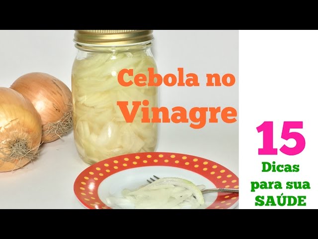Cebola No Vinagre