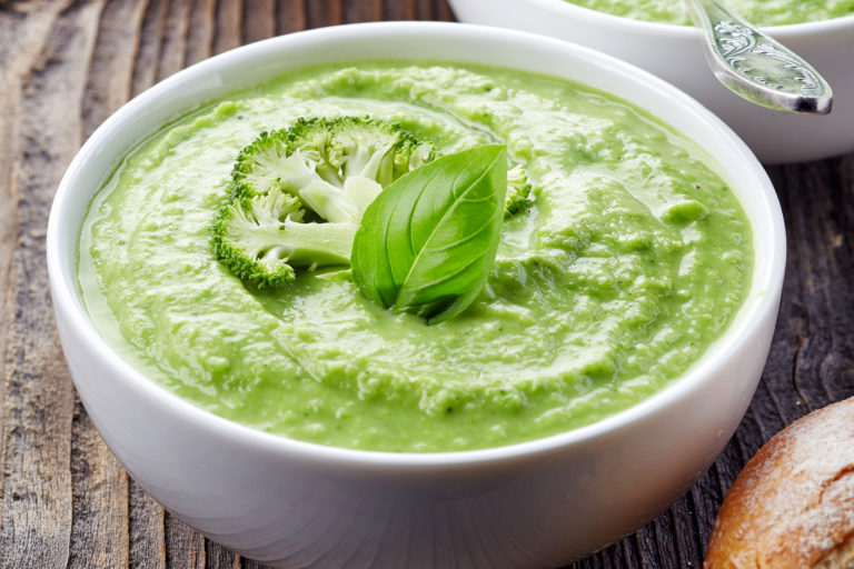 creme de brócolis low carb