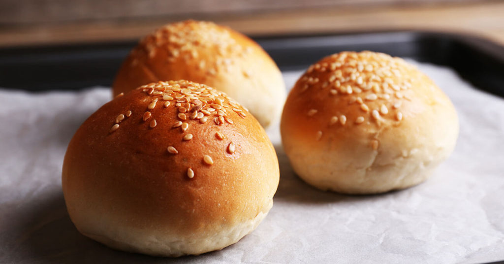 Pão de Hambúrguer Low Carb