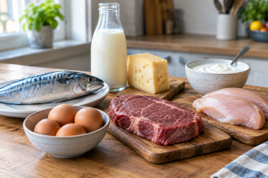 Fontes alimentares de vitamina B12