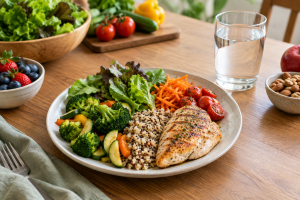Alimentação equilibrada durante um processo de perda de peso saudável