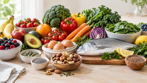 Alimentos fontes de vitaminas e minerais